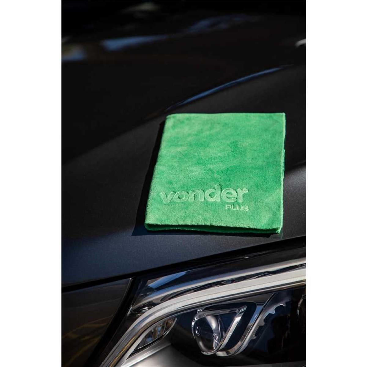 Toalha 40X60Cm 400Gsm Microfibra Verde Vonder Plus - 6