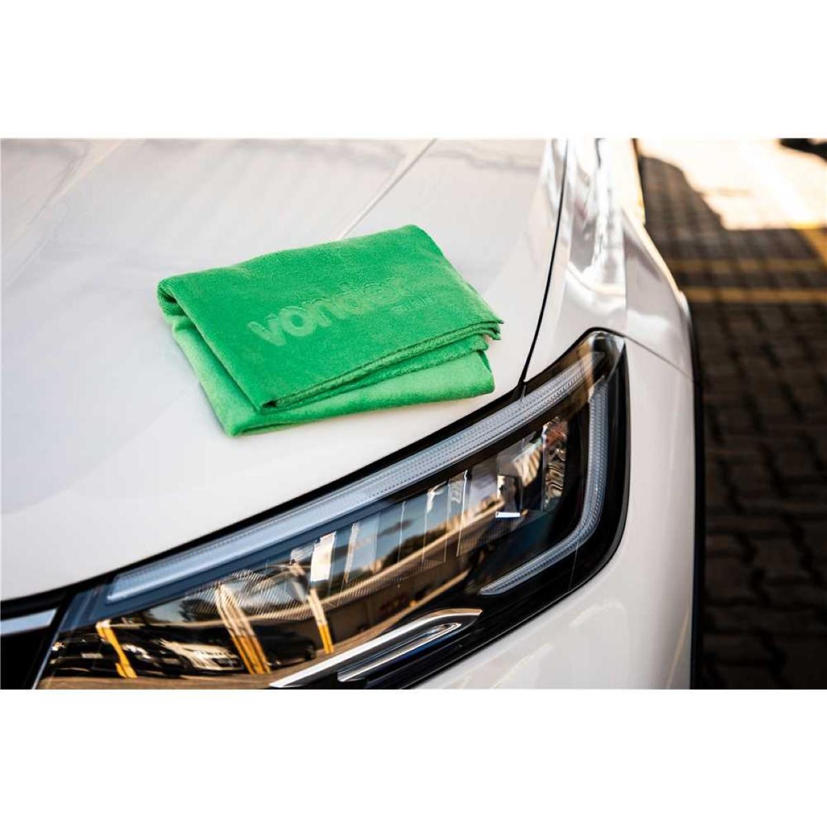 Toalha 40X60Cm 400Gsm Microfibra Verde Vonder Plus - 7