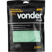 Toalha 40X60Cm 400Gsm Microfibra Verde Vonder Plus - 10