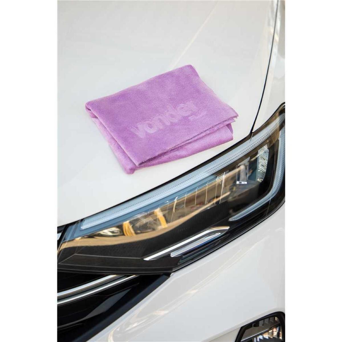 Toalha 40X60Cm 400Gsm Microfibra Roxa Vonder Plus - 7