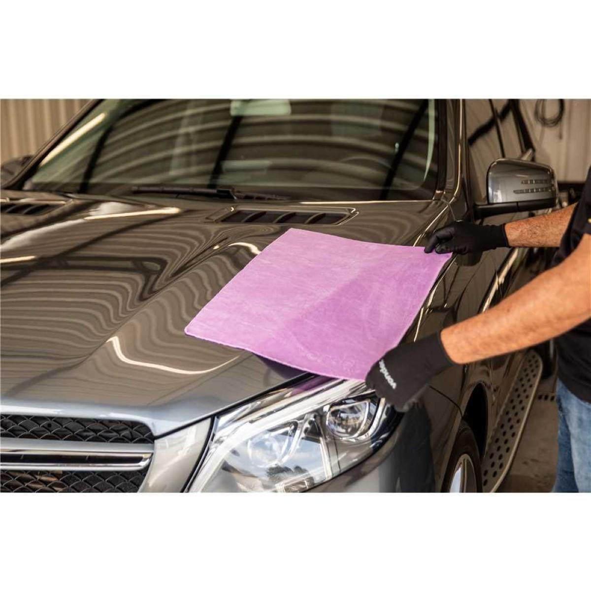 Toalha 40X60Cm 400Gsm Microfibra Roxa Vonder Plus - 9