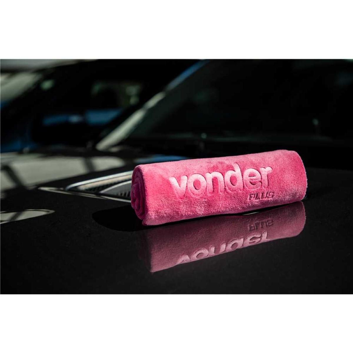 Toalha 40X60Cm 400Gsm Microfibra Rosa Vonder Plus - 5