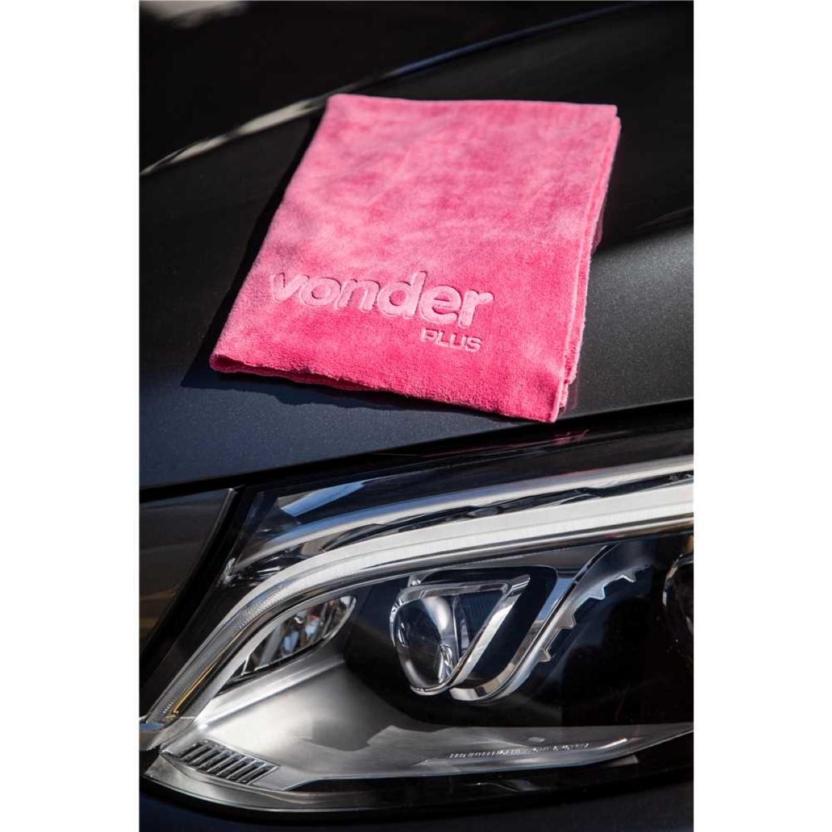 Toalha 40X60Cm 400Gsm Microfibra Rosa Vonder Plus - 6