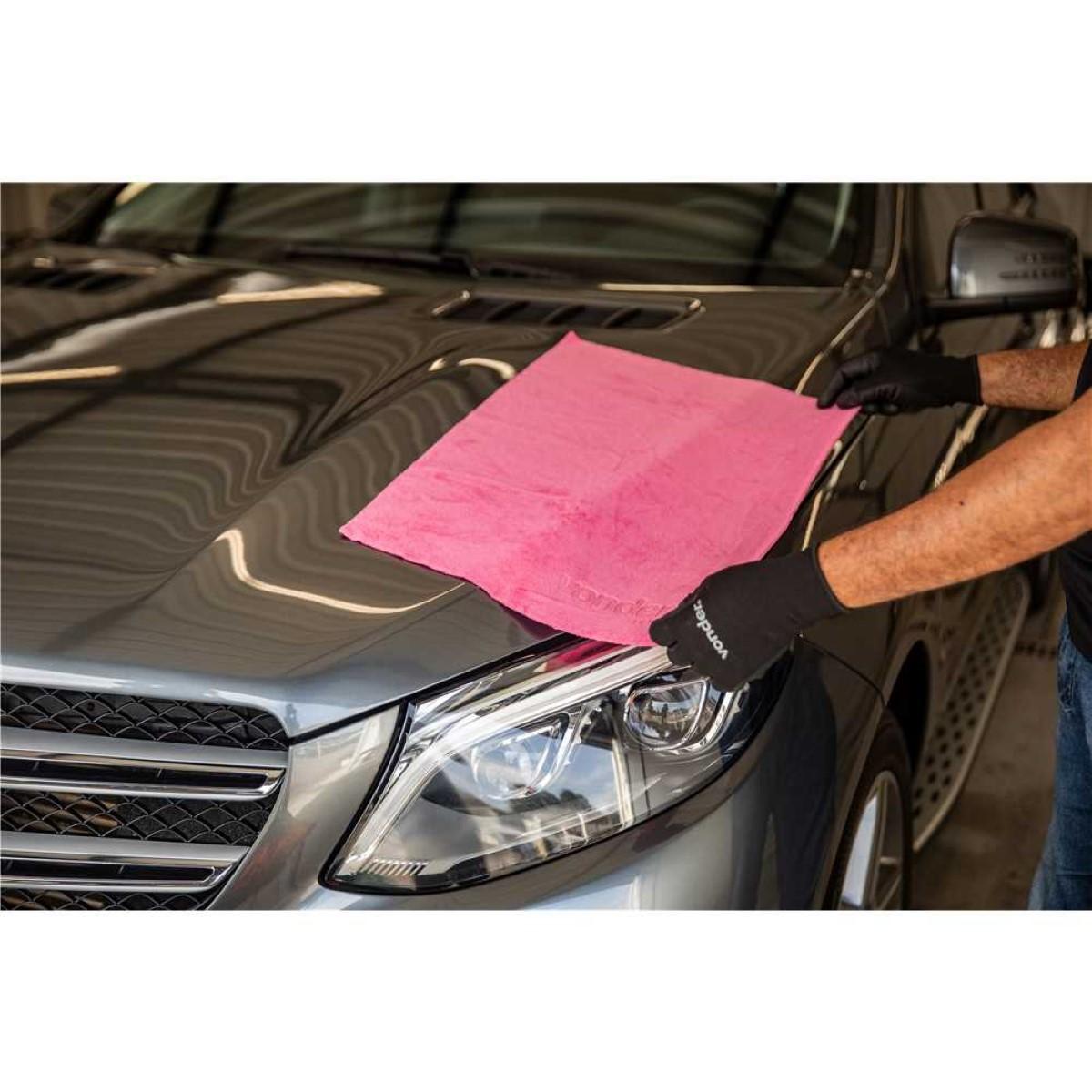 Toalha 40X60Cm 400Gsm Microfibra Rosa Vonder Plus - 8