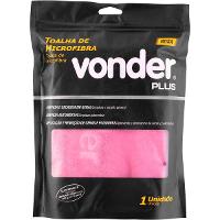 Toalha 40X60Cm 400Gsm Microfibra Rosa Vonder Plus - 10