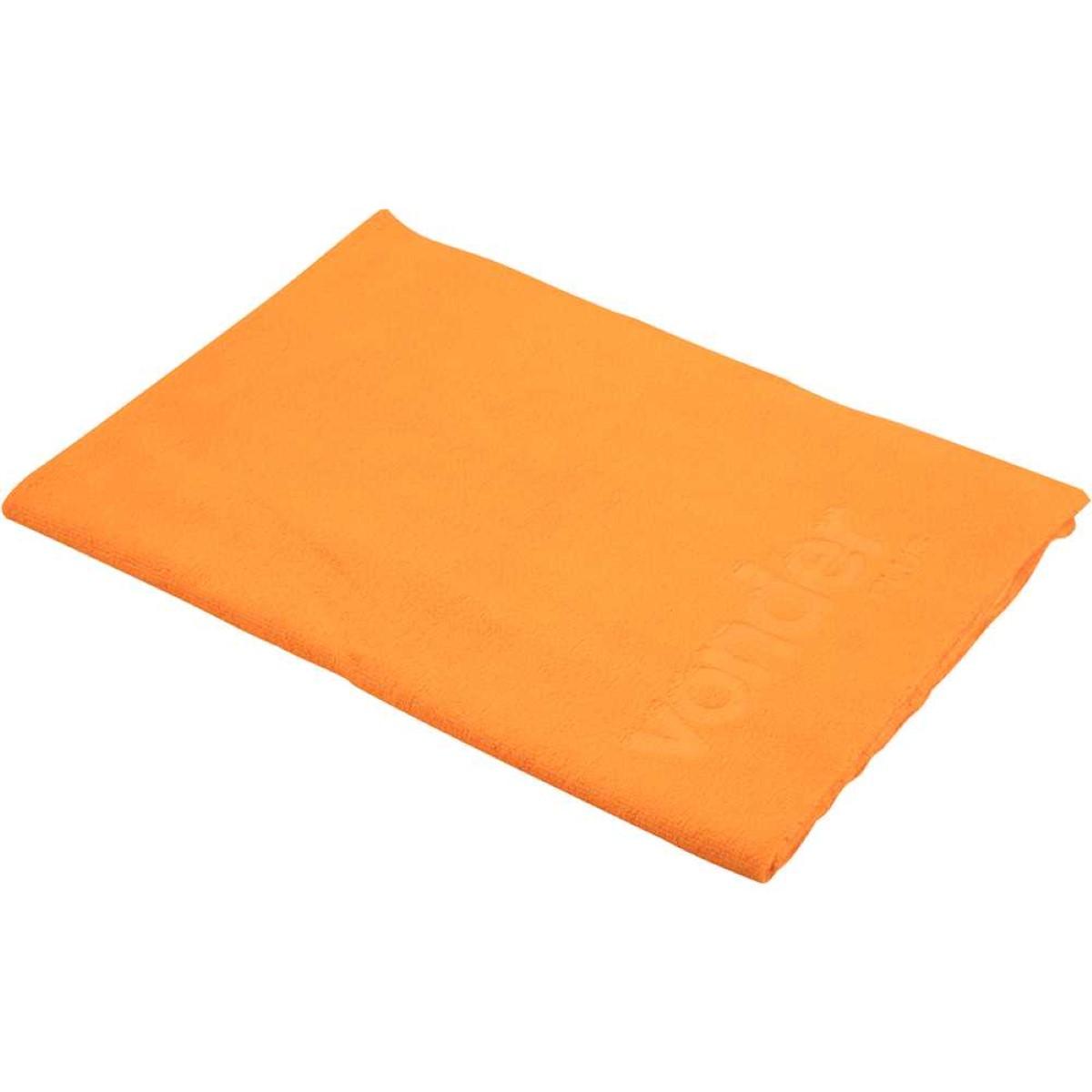 Toalha 40X60Cm 400Gsm Microfibra Laranja Vonder - 9