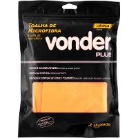 Toalha 40X60Cm 400Gsm Microfibra Laranja Vonder - 10