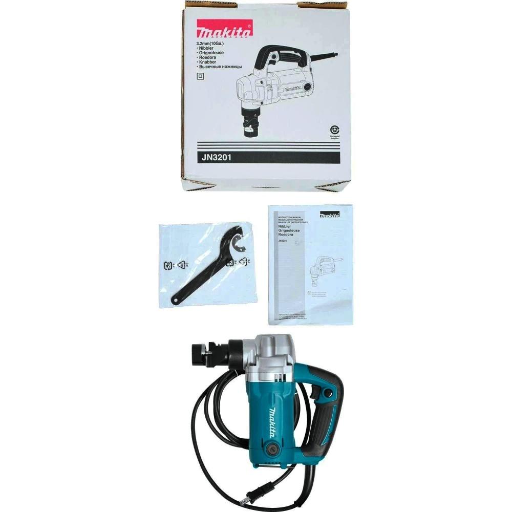 Tesoura de Punção Industrial 710W Com Chave Allen e Punção Motor Potente JN3201 220V Makita - 3