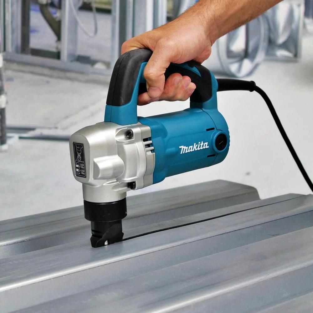 Tesoura de Punção Industrial 710W Com Chave Allen e Punção Motor Potente JN3201 220V Makita - 7