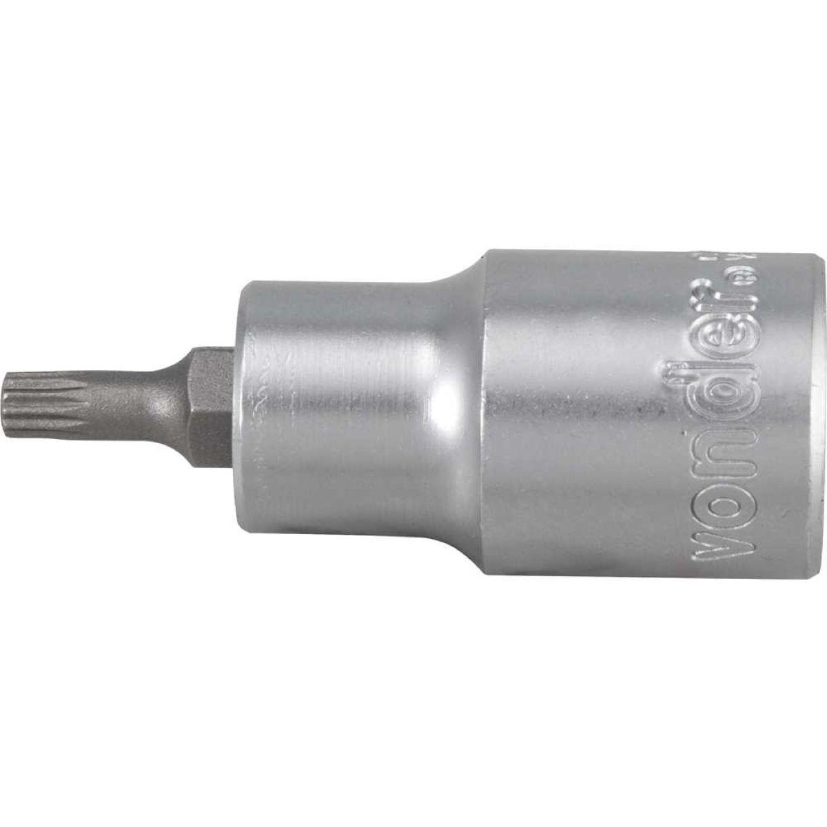 Soquete Multidentado Encaixe 1/2'' 5mm Curto CRV Vonder - 3