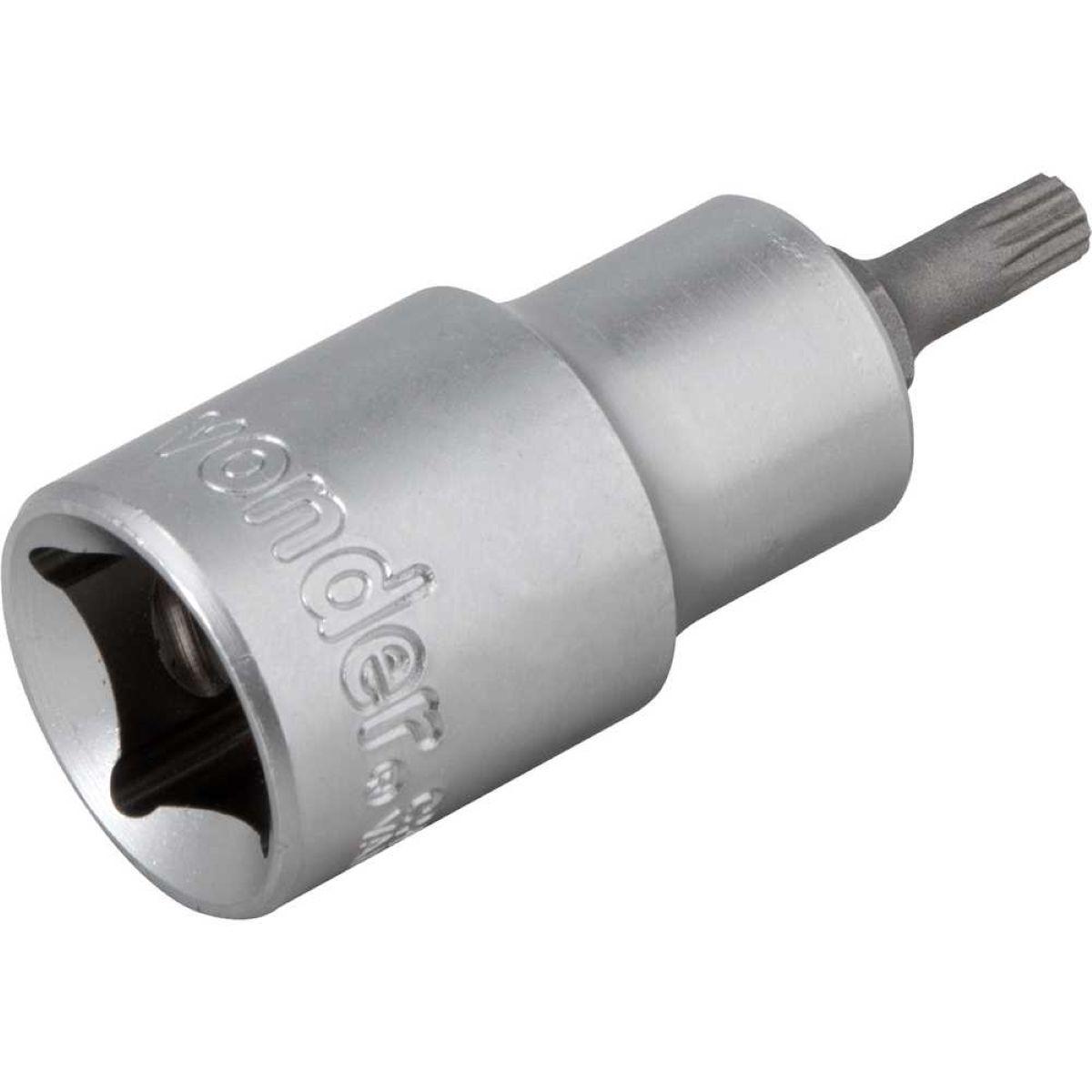 Soquete Multidentado Encaixe 1/2'' 5mm Curto CRV Vonder - 5