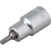 Soquete Multidentado Encaixe 1/2'' 5mm Curto CRV Vonder - 6