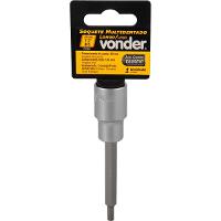 Soquete Multidentado Encaixe 1/2'' 5mm Longo CRV Vonder - 2