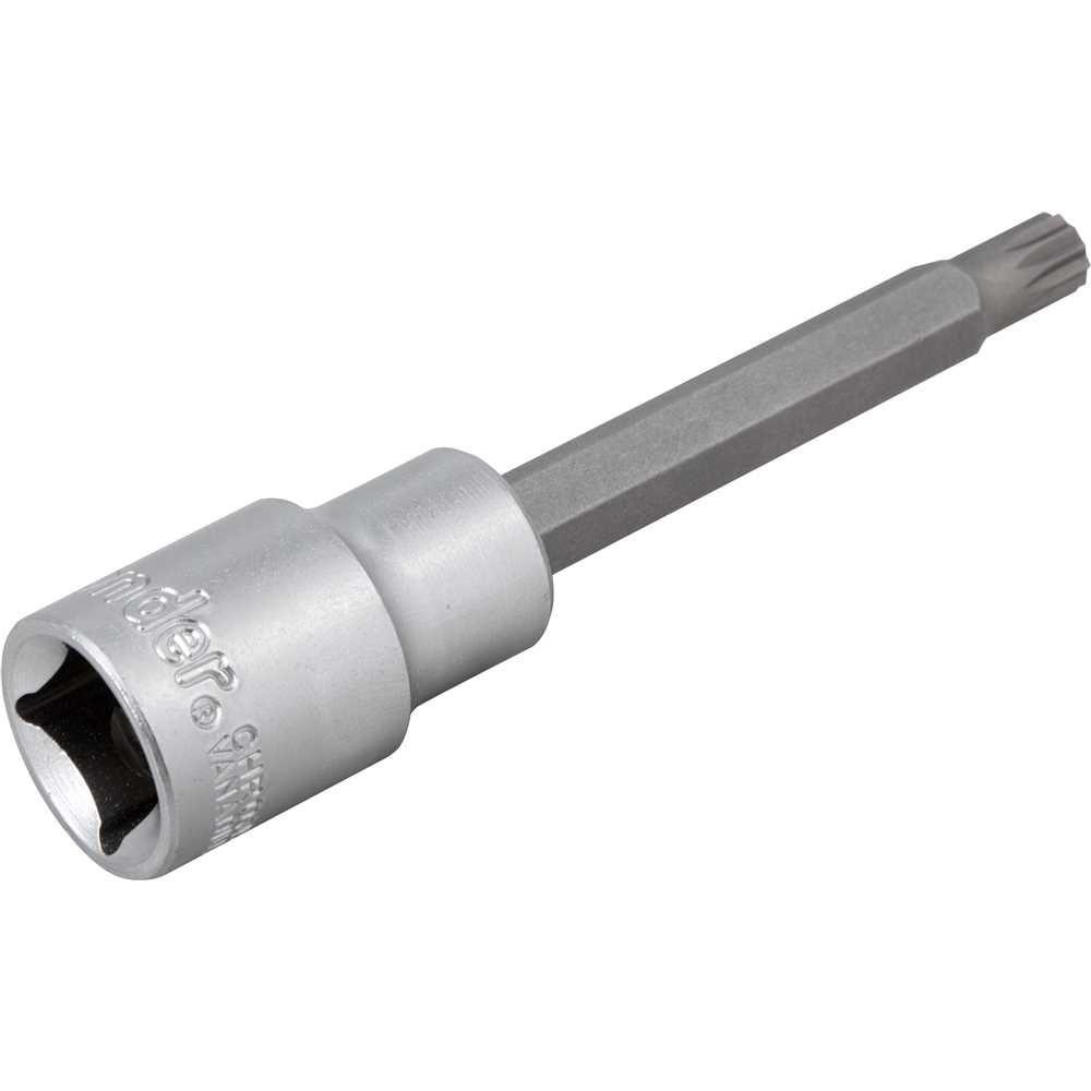 Soquete Multidentado Encaixe 1/2'' 8mm Longo CRV Vonder - 5