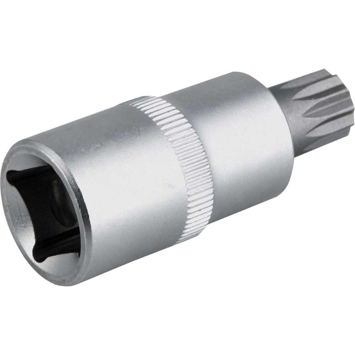 Soquete Multidentado Encaixe 1/2'' 12mm Curto CRV Vonder - 3