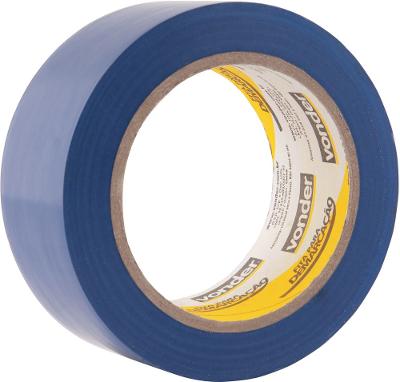 Fita para demarcação de solo 48mmx30m azul - Vonder