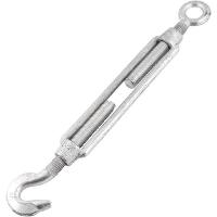 Esticador p/ cabo aço 3/4" gancho x olhal leve galv- Nove54 - 1