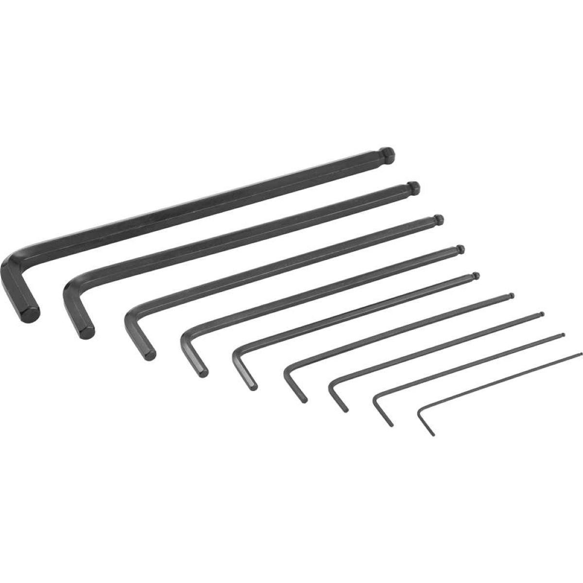 Jogo Chave Allen 1,5 A 10mm CRV 9 Peças Vonder - 8