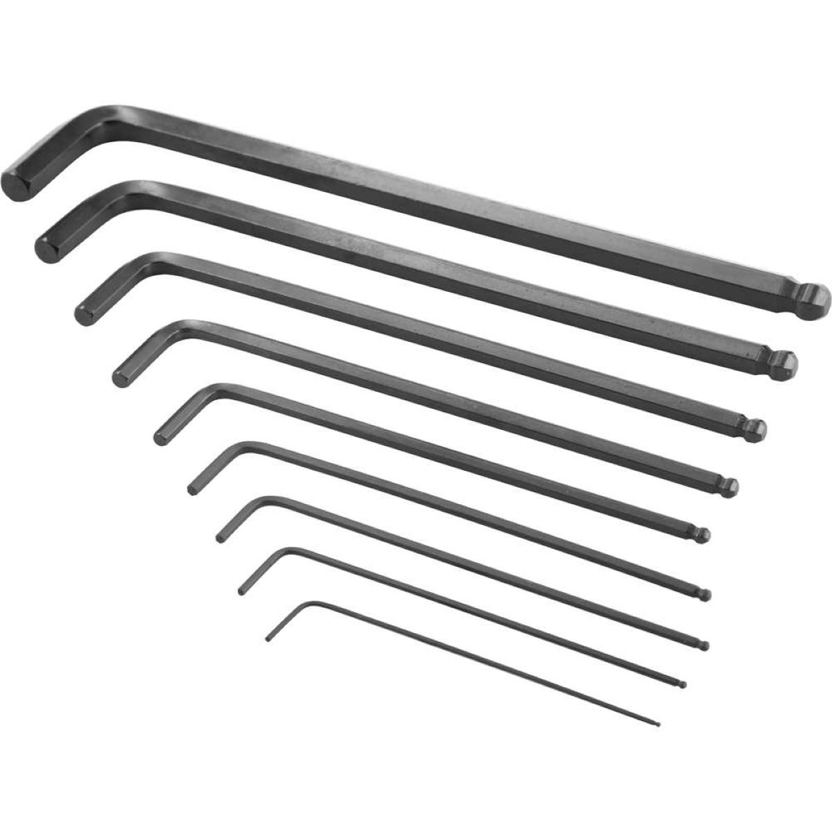 Jogo Chave Allen 1,5 A 10mm CRV 9 Peças Vonder - 10