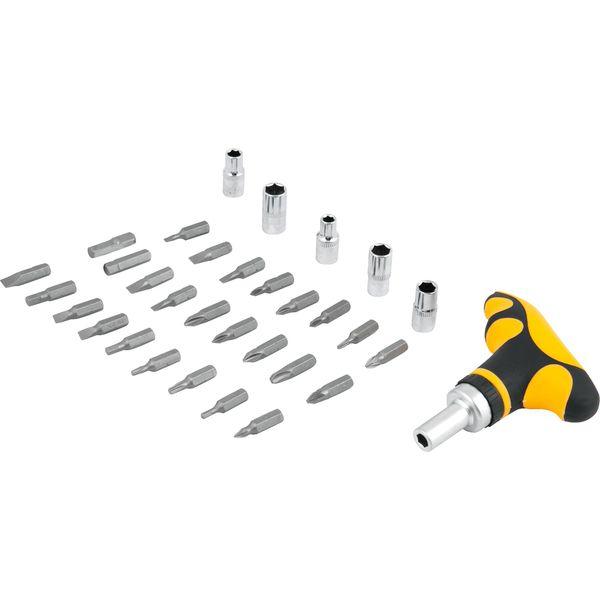 Jogo Bits/Ponteira Crv com 32 peças Enc 1/4 Vonder - 2