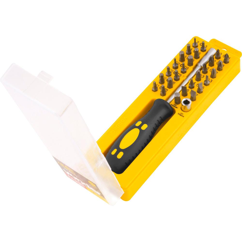 Jogo bits ponteiras 1/4" com 29 peças cromo vanádio Vonder - 2