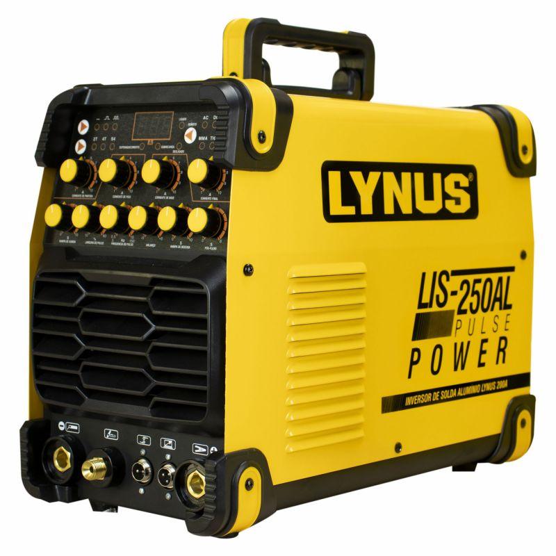 Inversora Solda MMA Tig 220V 200A Aluminio Lis-250Al Lynus - 3