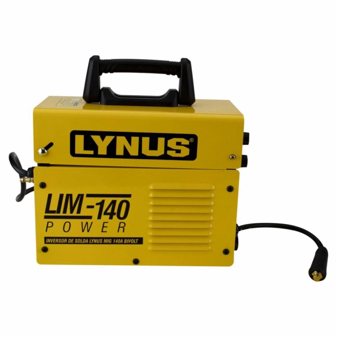 Inversora de Solda Mig Bivolt 140A LIM-140 Power Lynus - 2