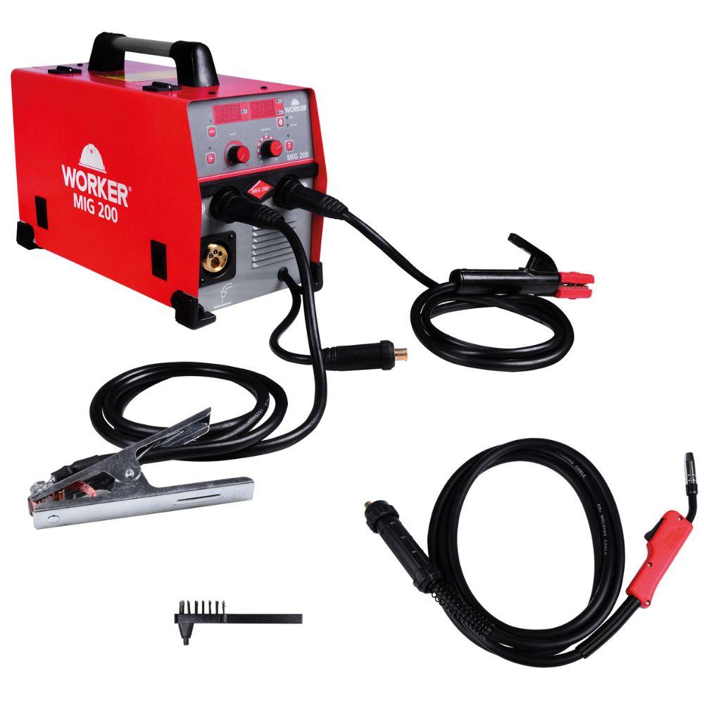 Inversor De Solda Mig 200 220V Worker - 2