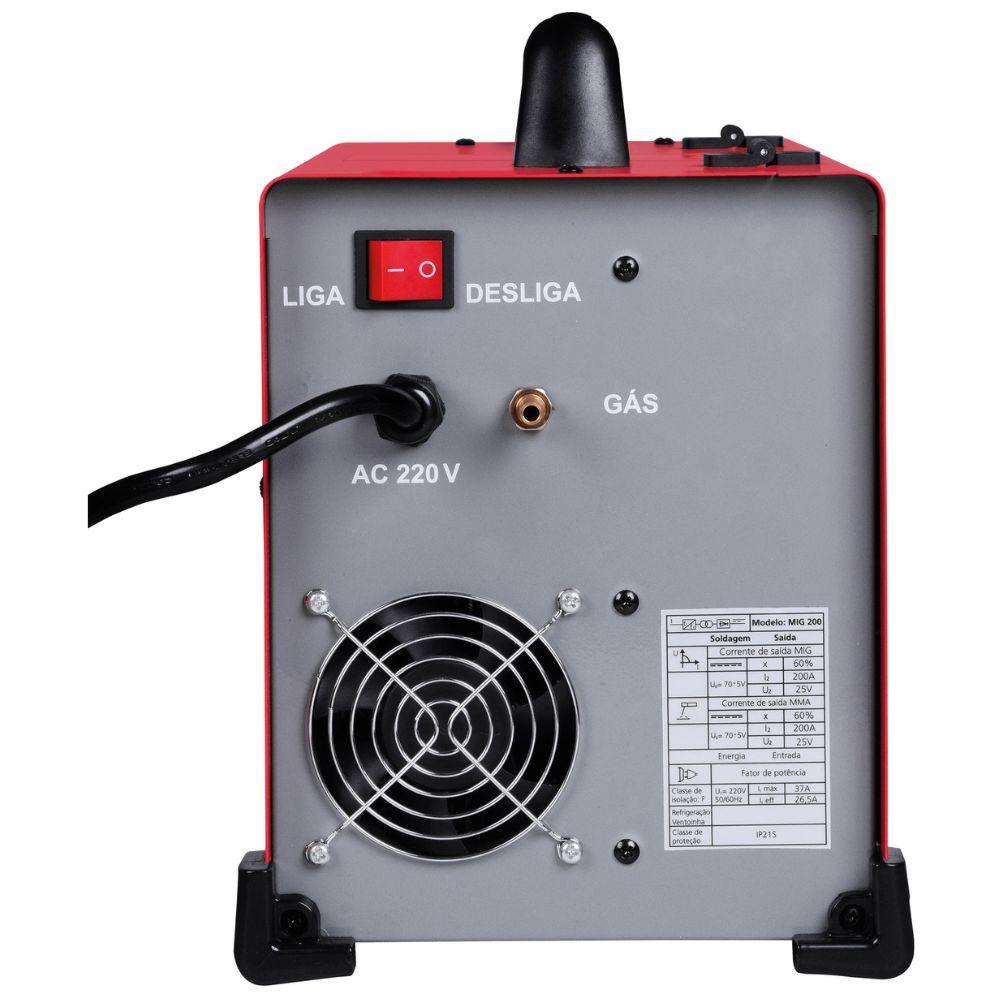 Inversor De Solda Mig 200 220V Worker - 4