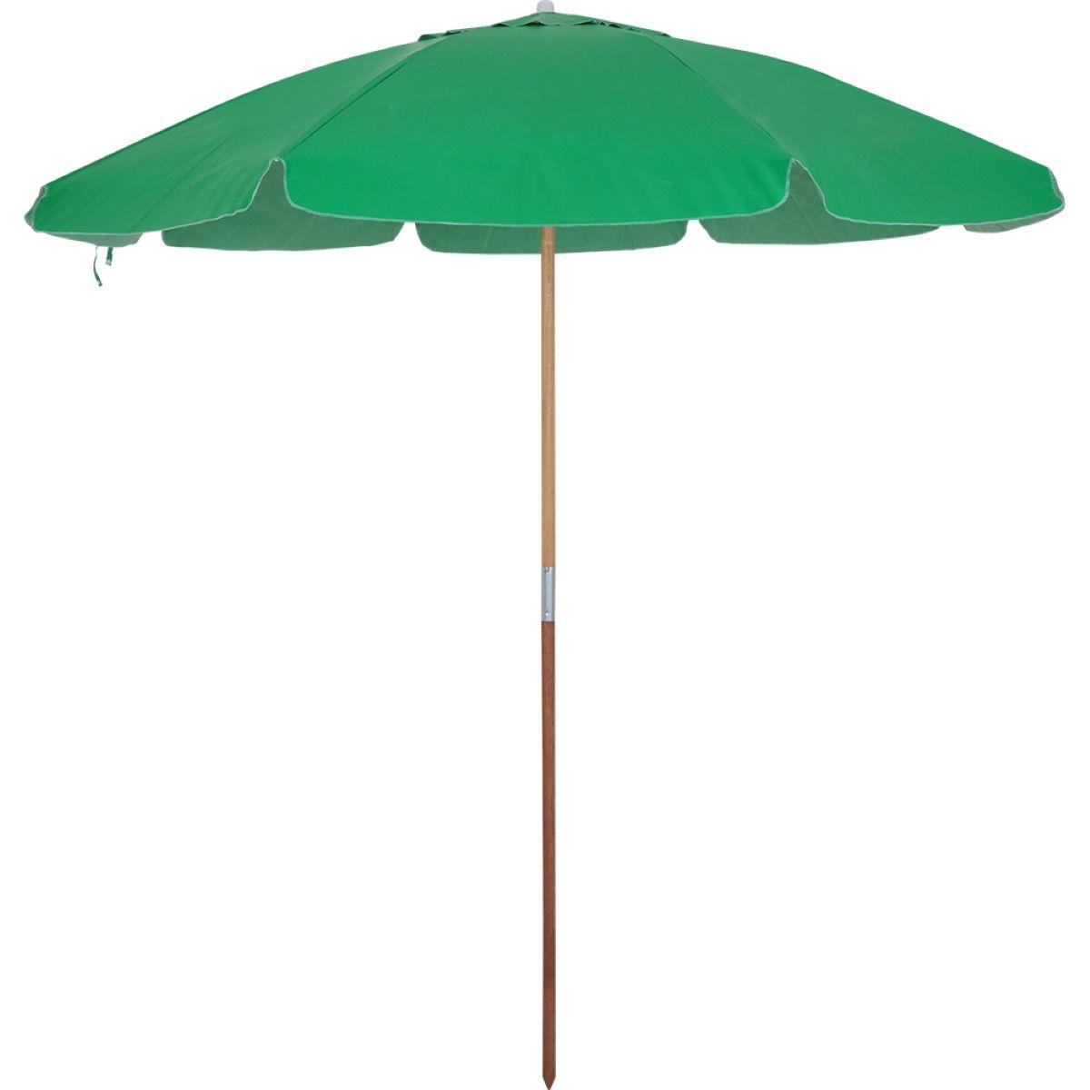 Guarda Sol 2,20m em Bagum Guararapi Verde Bandeira Bel - 1