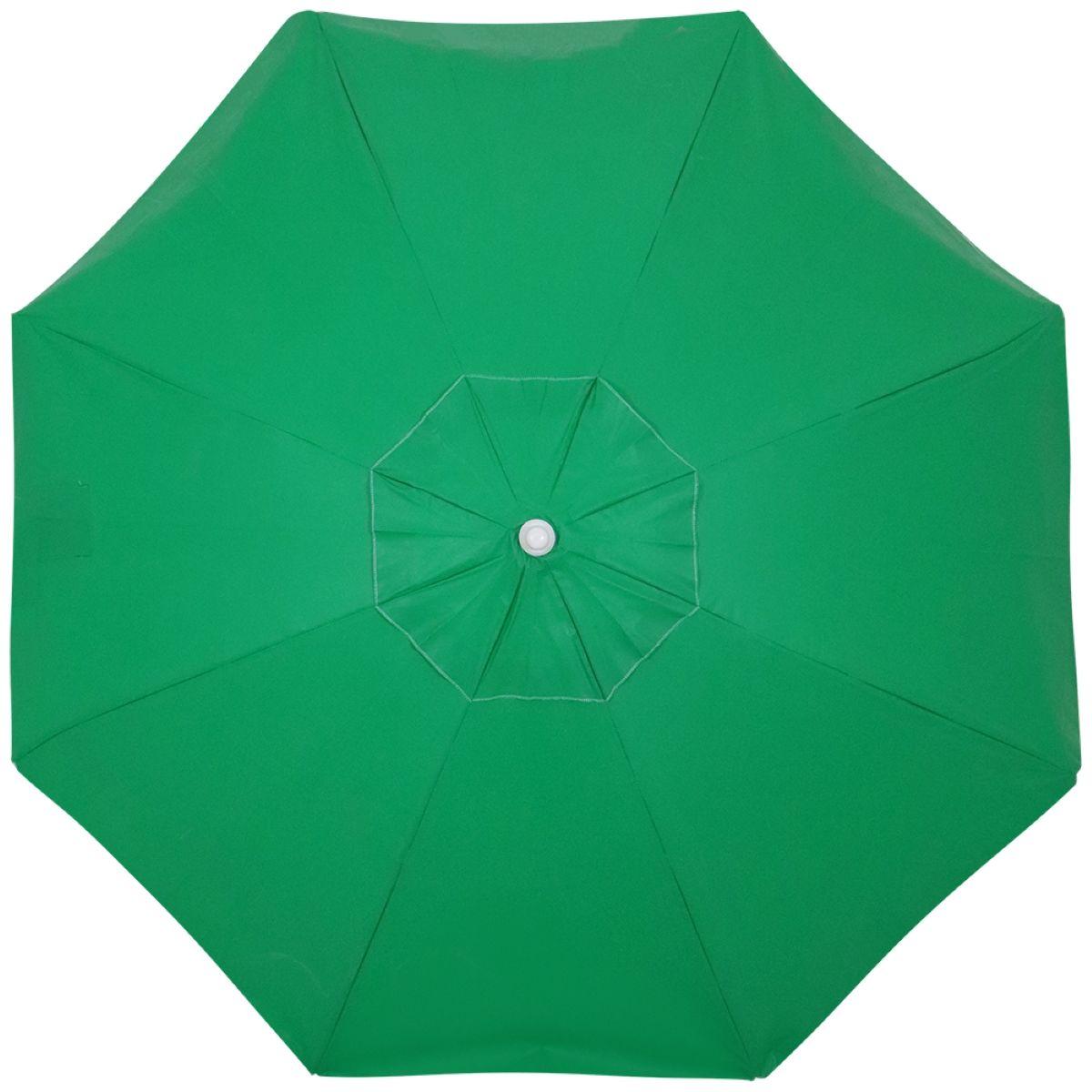 Guarda Sol 2,20m em Bagum Guararapi Verde Bandeira Bel - 3