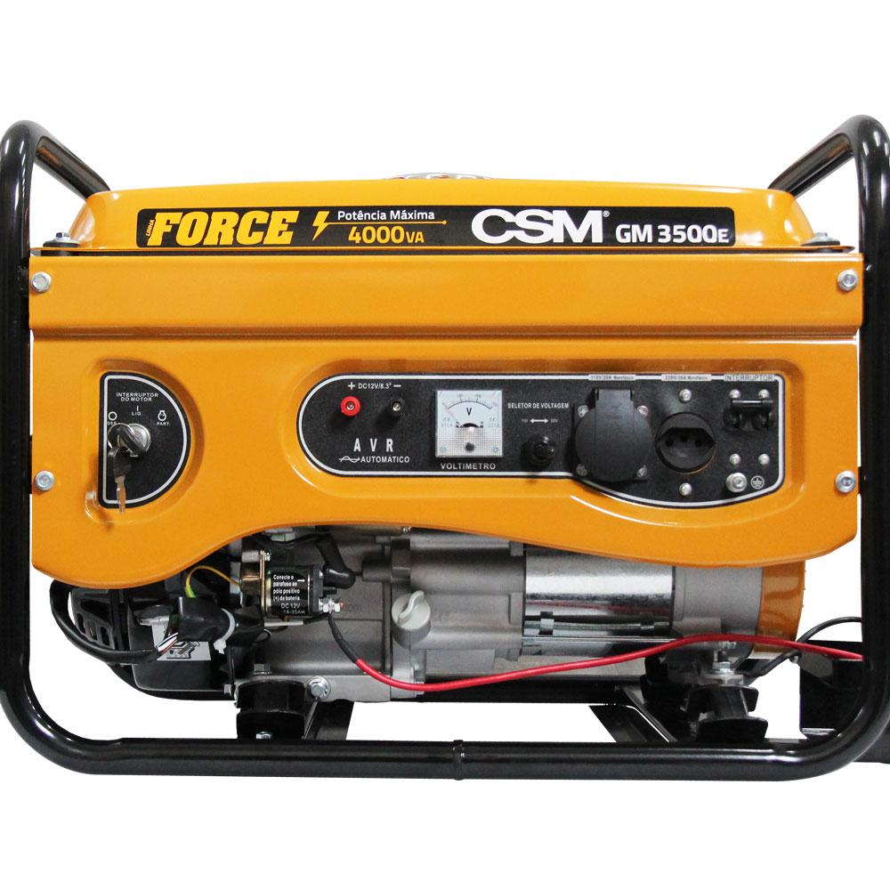Gerador Portátil Gm 3500 Gasolina E 127/220 CSM - 3