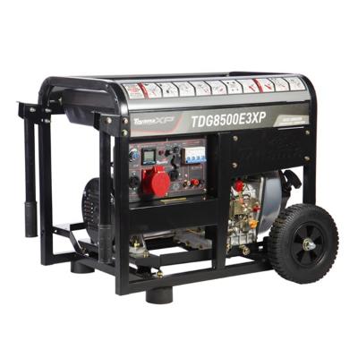 Gerador a Diesel Toyama TDG8500E3XP 8.0KVA Trifásico 380V AVR ATS Ready