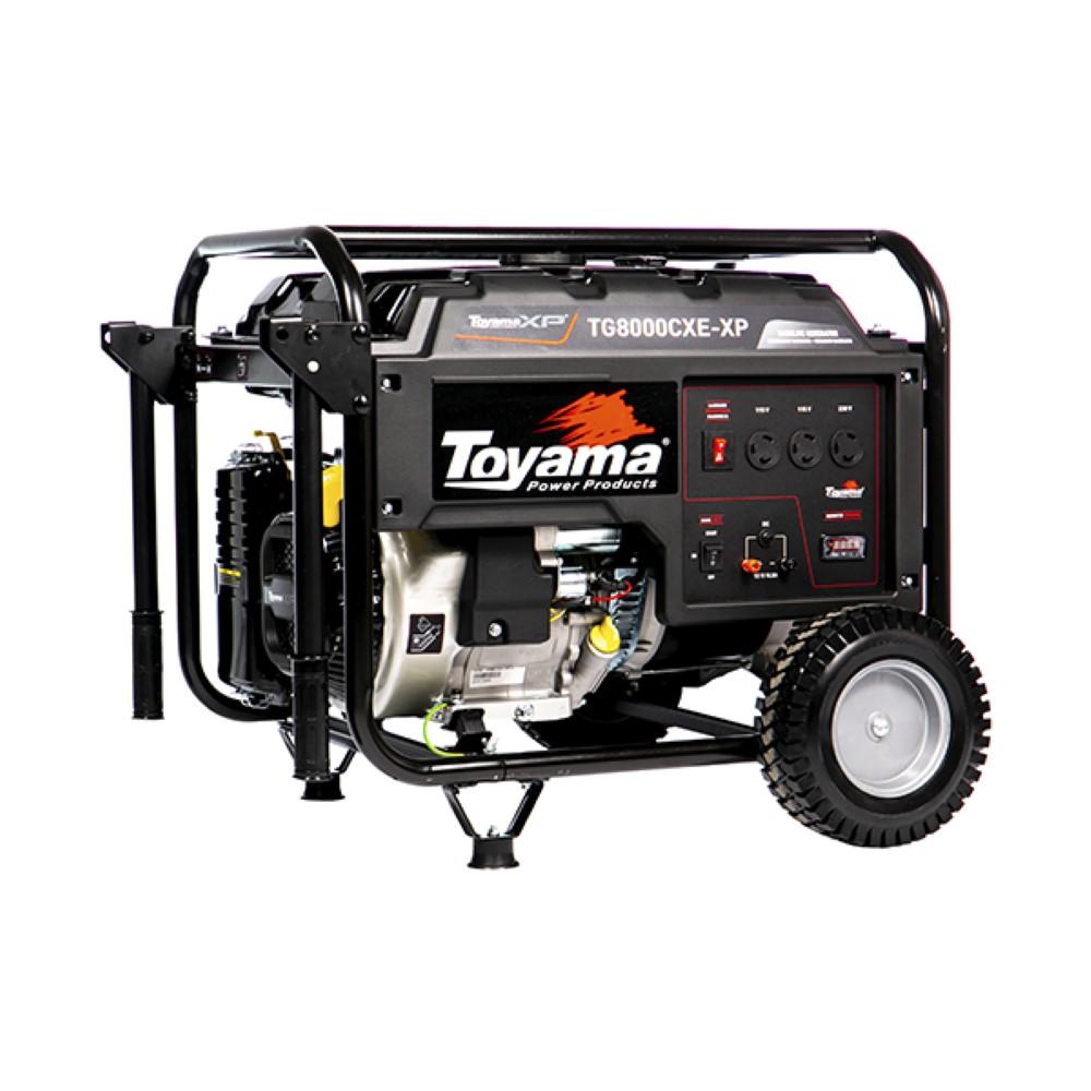 Gerador Gasolina Toyama 7KVA Biv 25L P.Elétrica TG8000CXE-XP - 1