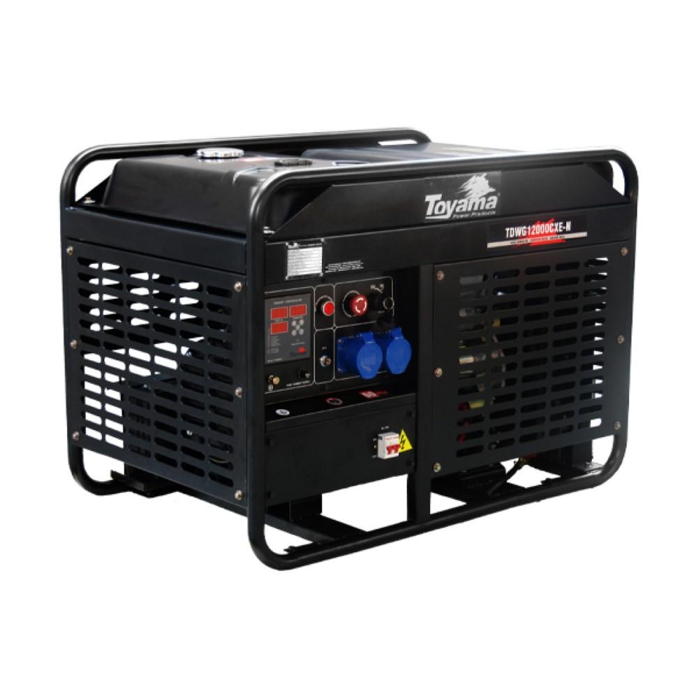 Gerador Diesel Toyama Mono 10KW Biv 3600rpm TDWG12000E-N - 1