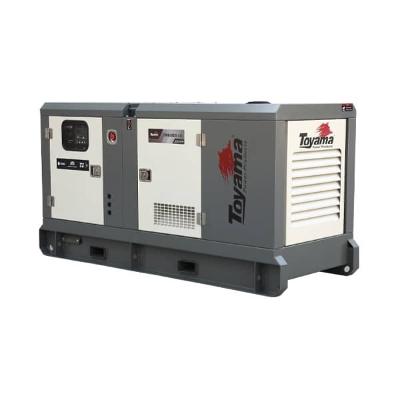 Gerador Diesel Cabinado 40kVA Trifásico 220V Toyama TDMG40SE3D-ATS 57.7HP 120L