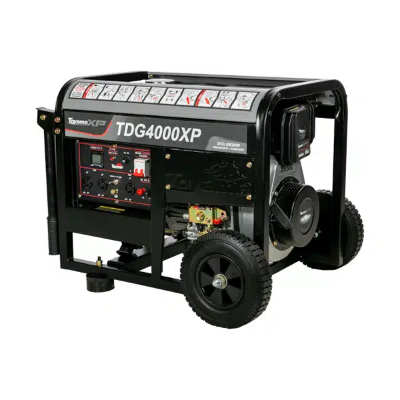 Gerador Diesel 3,3 KVA Monofásico Bivolt 115/230V Partida Manual TDG4000XP Toyama