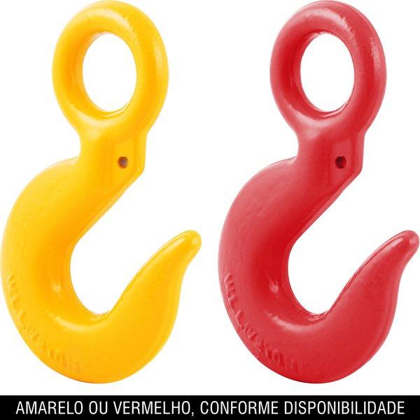 Gancho olhal fixo 3/4" 5,0t sem trava uso leve Vonder - 1