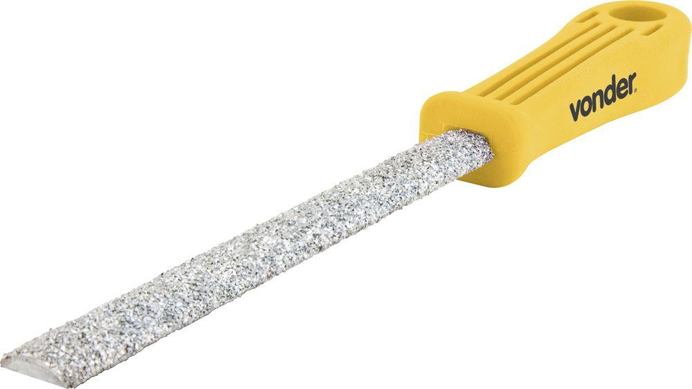 Lima meia cana tungstênio 6.1/2" com cabo plástico Vonder - 4