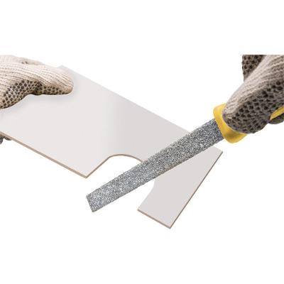 Lima meia cana tungstênio 6.1/2" com cabo plástico - Vonder