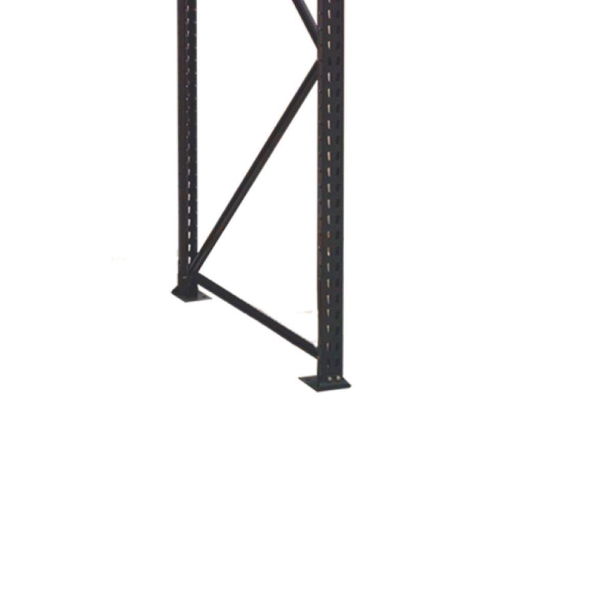 Lateral Mini Porta Paletes 300x600 cm Cinza Grafite Presto - 2