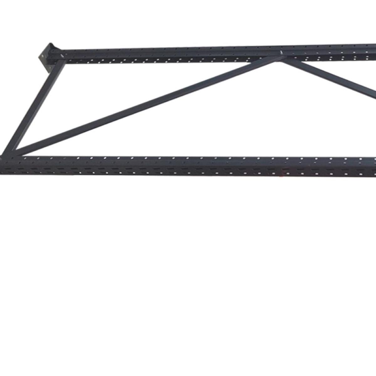 Lateral Mini Porta Paletes 200x600 cm Cinza Grafite Presto - 4