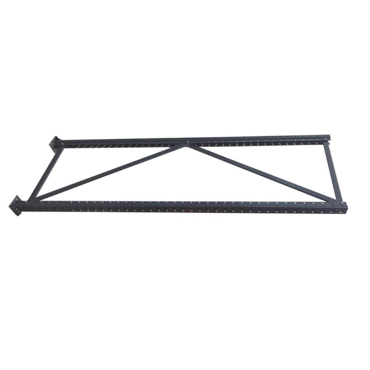 Lateral Mini Porta Paletes 200x600 cm Cinza Grafite Presto - 5