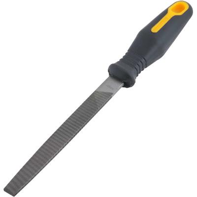 Lima chata bastarda 6" com cabo plástico - Vonder