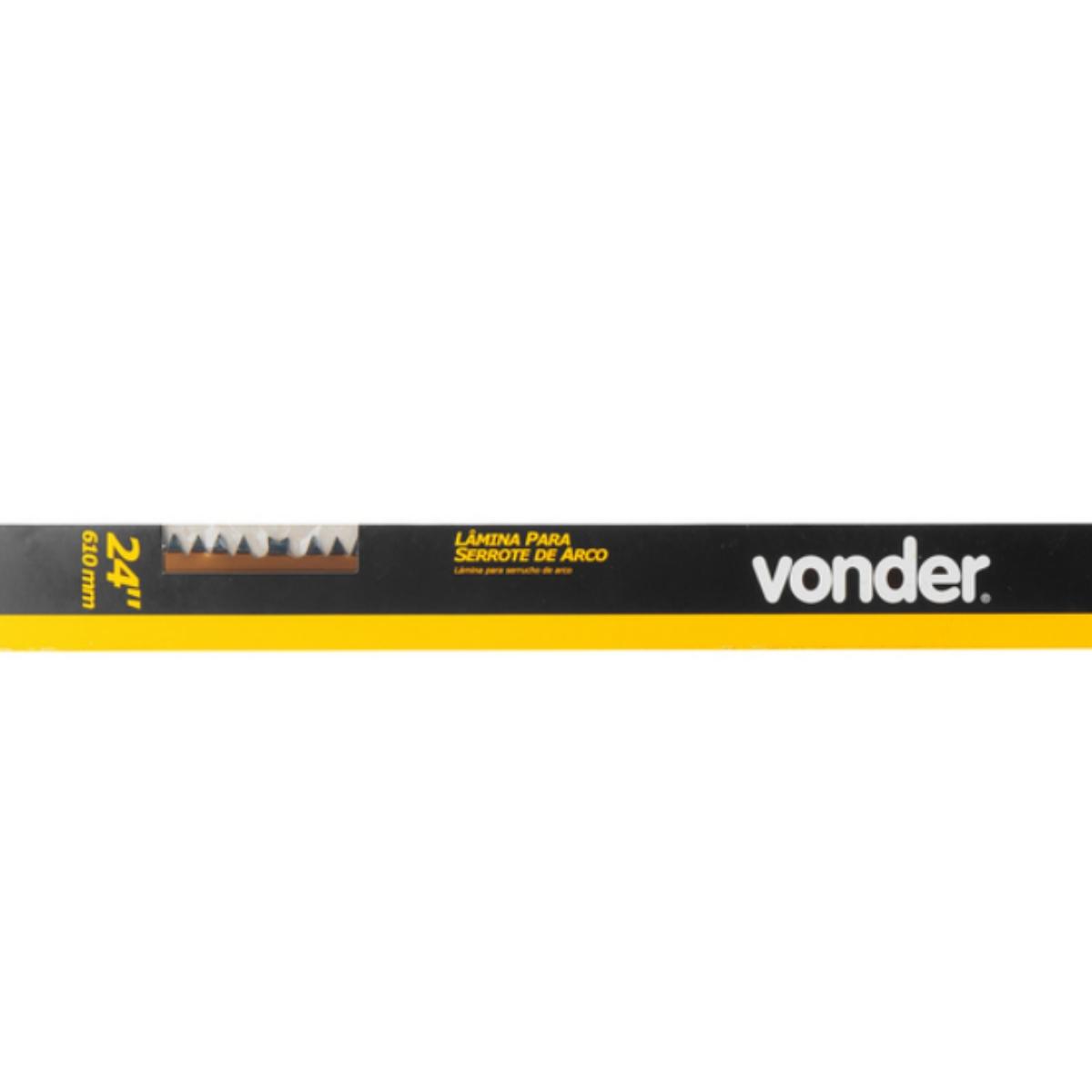 Lamina para serrote de arco 24" - Vonder - 1
