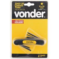 Jogo Chave Torx T06-t25 Canivete Plástico Cromo Vonder - 3