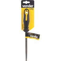 Lima triangular slim taper 4" com cabo plástico Vonder - 2