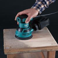 Lixadeira Rotorbital 125mm 5'' 240W 12000 RPM Madeira com Lixa Saco Coletor Pó M9204B 220V Makita - 5