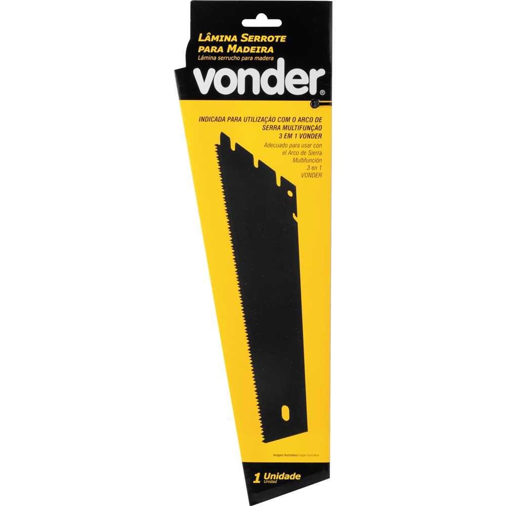 Lâmina Serrote Para Arco De Serra Multifunção 3 Em 1 Vonder - 5