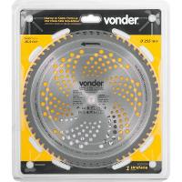 Lâmina Circular p/ Roçadeira c/ Videa 255x20,0x62 Vonder - 2